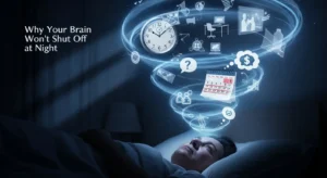 Why Your Brain Won’t Shut Off at Night: An Ontario RSW Explains What’s Actually Happening